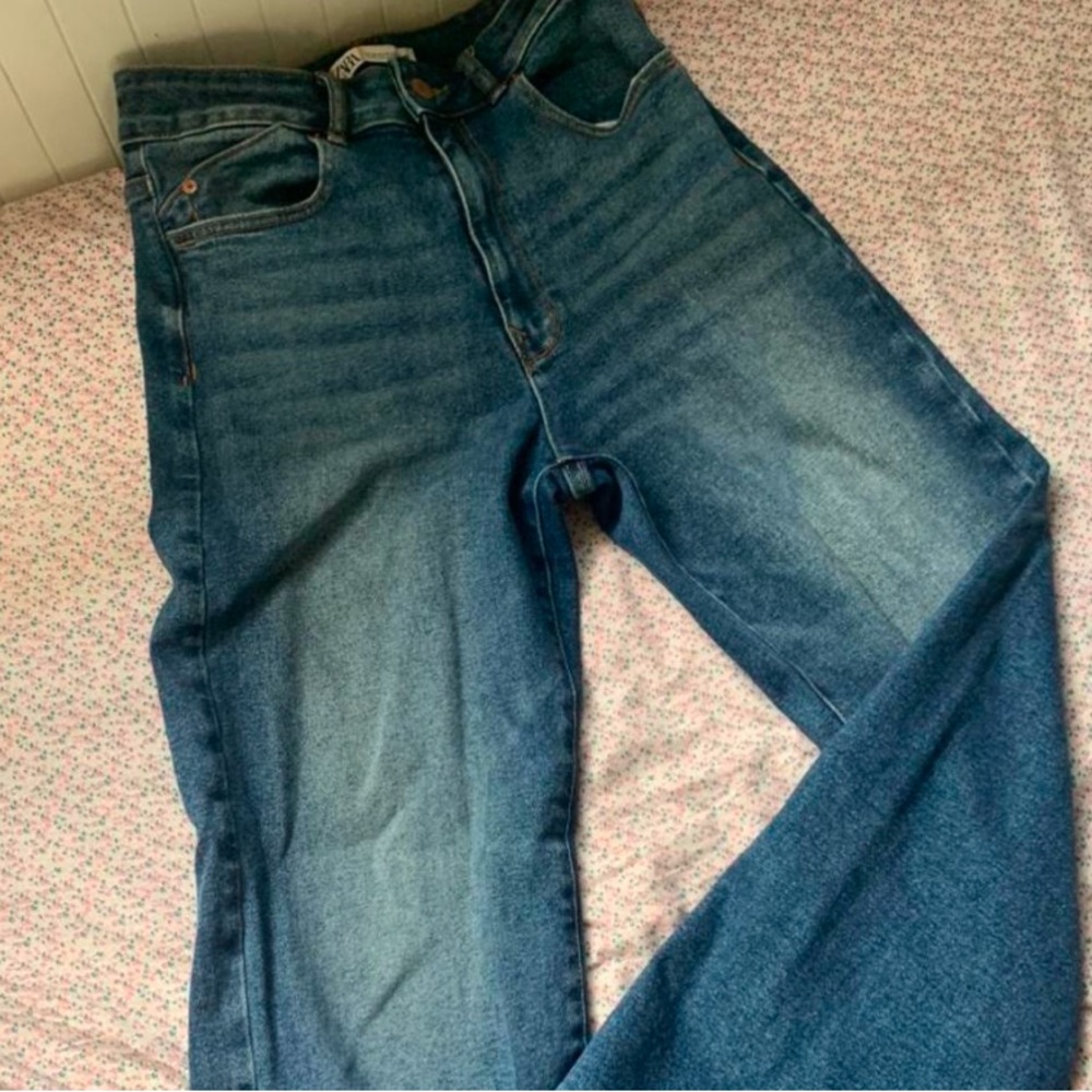 Zara straight leg jeans